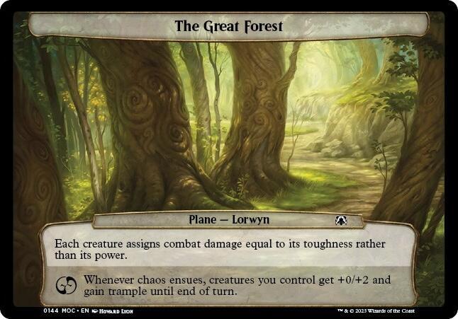 The Great Forest [Planechase: March of the Machine] 144