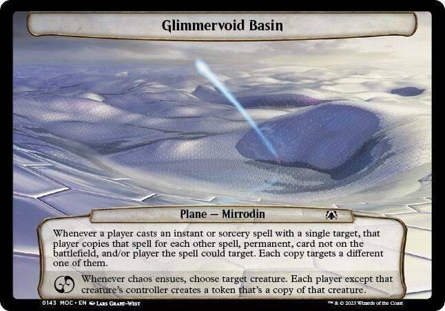 Glimmervoid Basin [Planechase: March of the Machine] 143