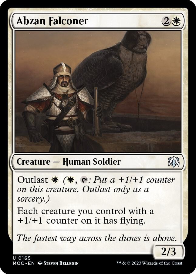 Abzan Falconer [Commander: March of the Machine] 165