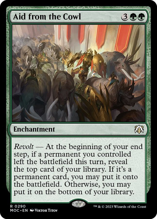 Aid from the Cowl [Commander: March of the Machine] 290