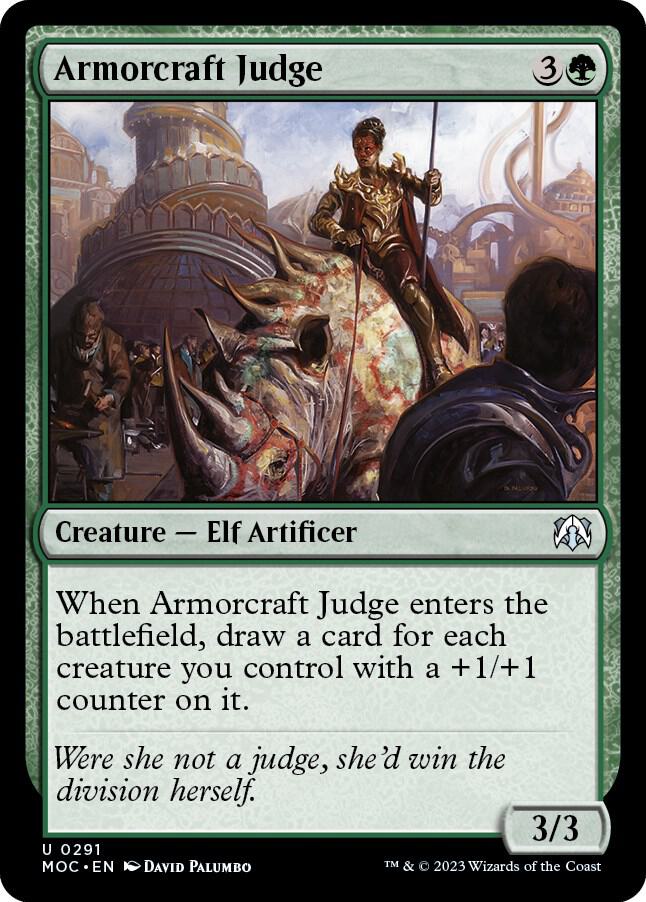 Armorcraft Judge [Commander: March of the Machine] 291