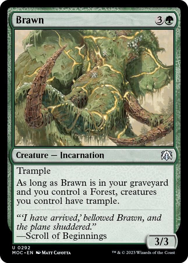 Brawn [Commander: March of the Machine] 292