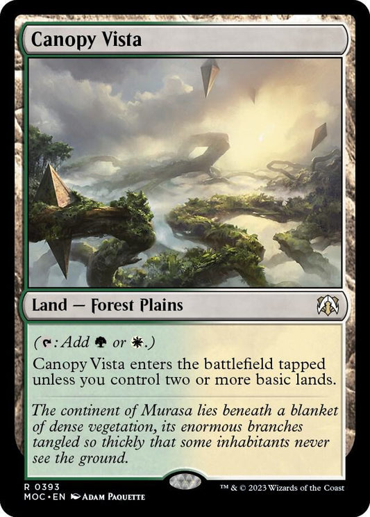 Canopy Vista [Commander: March of the Machine] 393