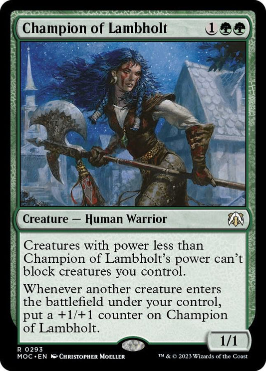 Champion of Lambholt [Commander: March of the Machine] 293