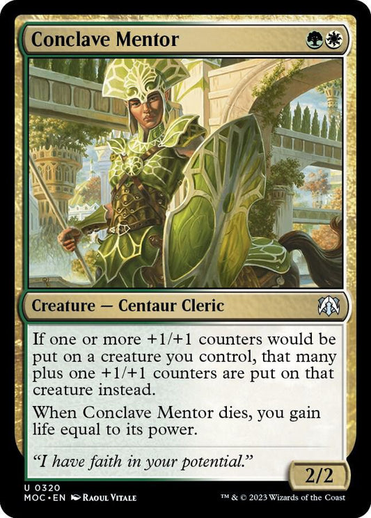 Conclave Mentor [Commander: March of the Machine] 320
