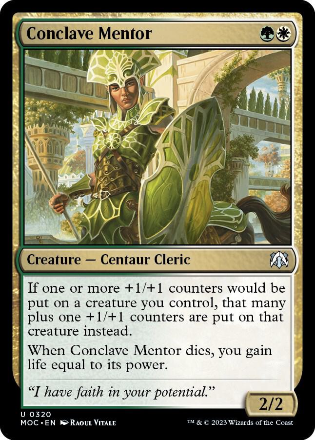 Conclave Mentor [Commander: March of the Machine] 320