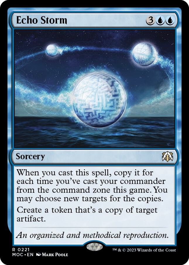Echo Storm [Commander: March of the Machine] 221