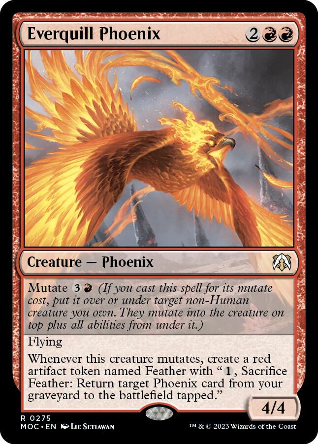 Everquill Phoenix [Commander: March of the Machine] 275