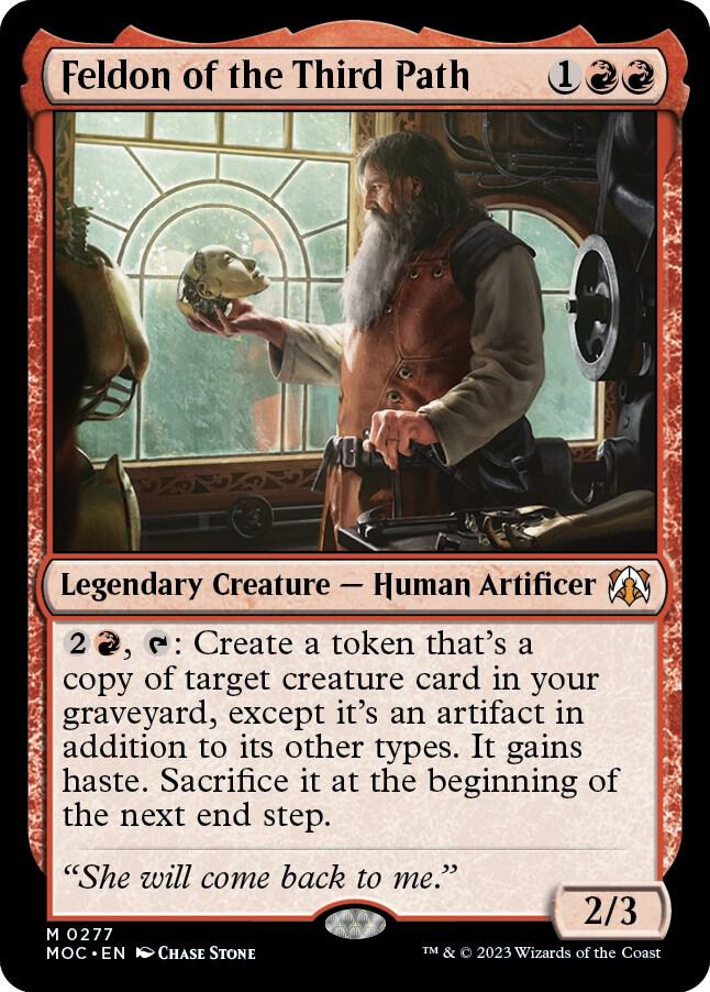 Feldon of the Third Path [Commander: March of the Machine] 277