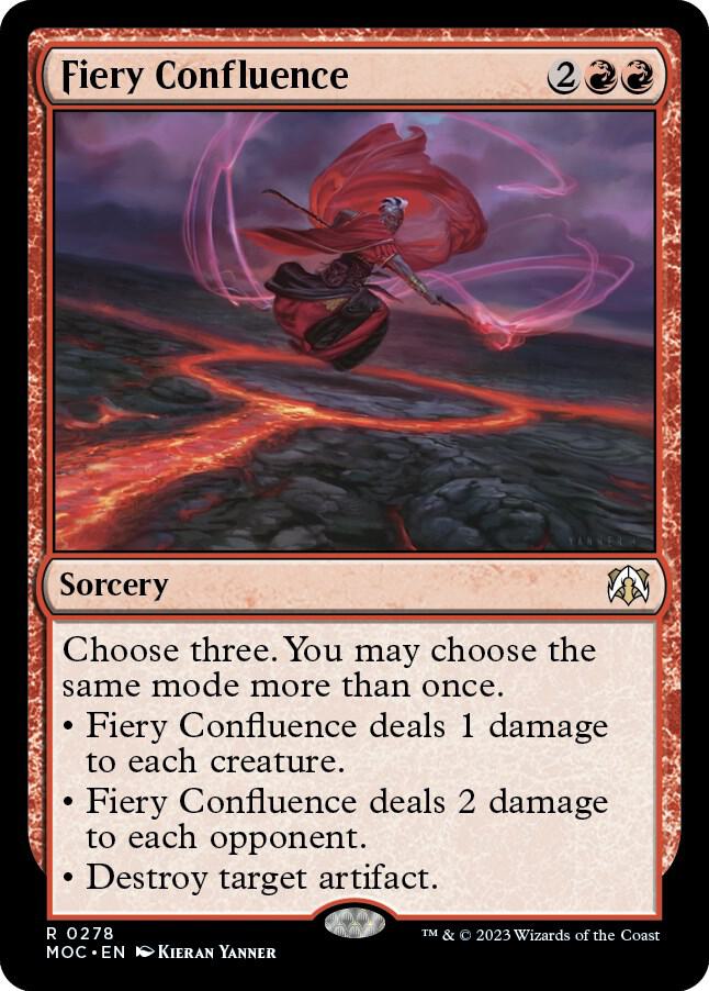 Fiery Confluence [Commander: March of the Machine] 278