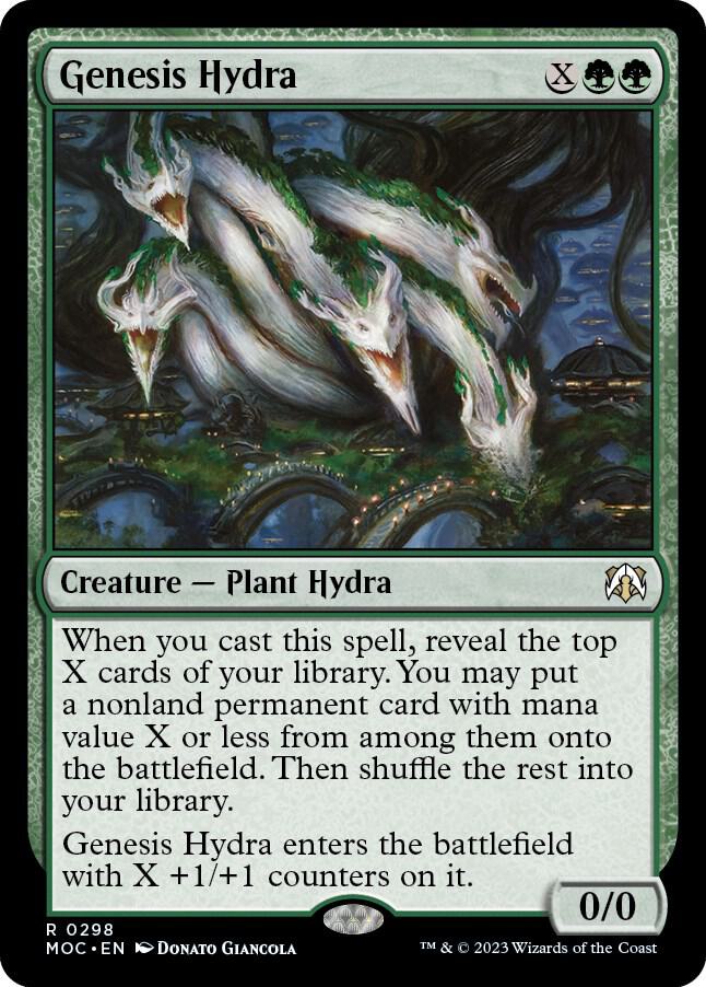 Genesis Hydra [Commander: March of the Machine] 298