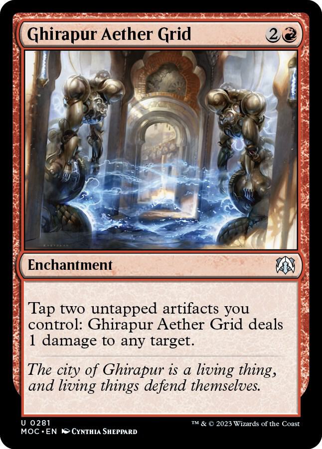 Ghirapur Aether Grid [Commander: March of the Machine] 281