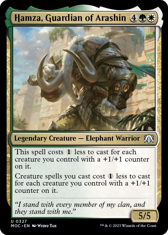 Hamza, Guardian of Arashin [Commander: March of the Machine] 327