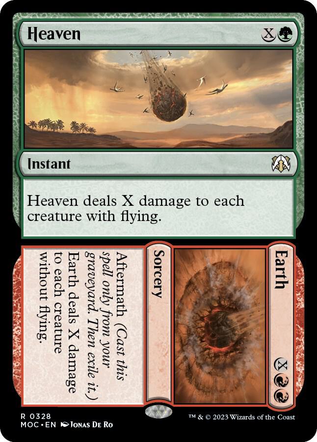 Heaven // Earth [Commander: March of the Machine] 328