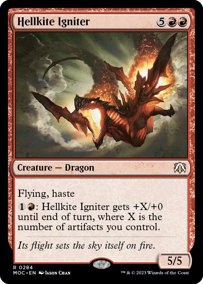 Hellkite Igniter [Commander: March of the Machine] 284
