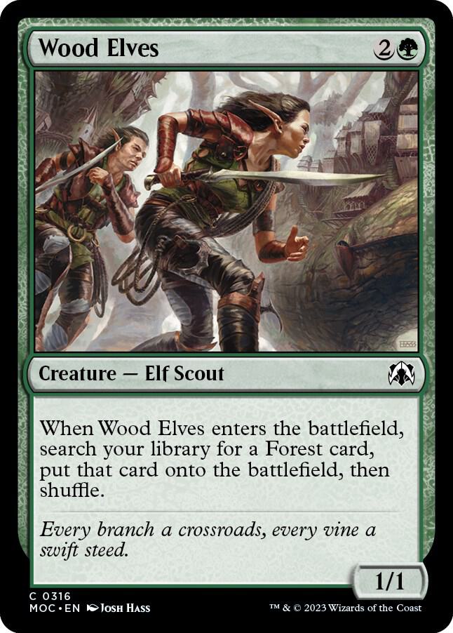 Wood Elves [Commander: March of the Machine] 316