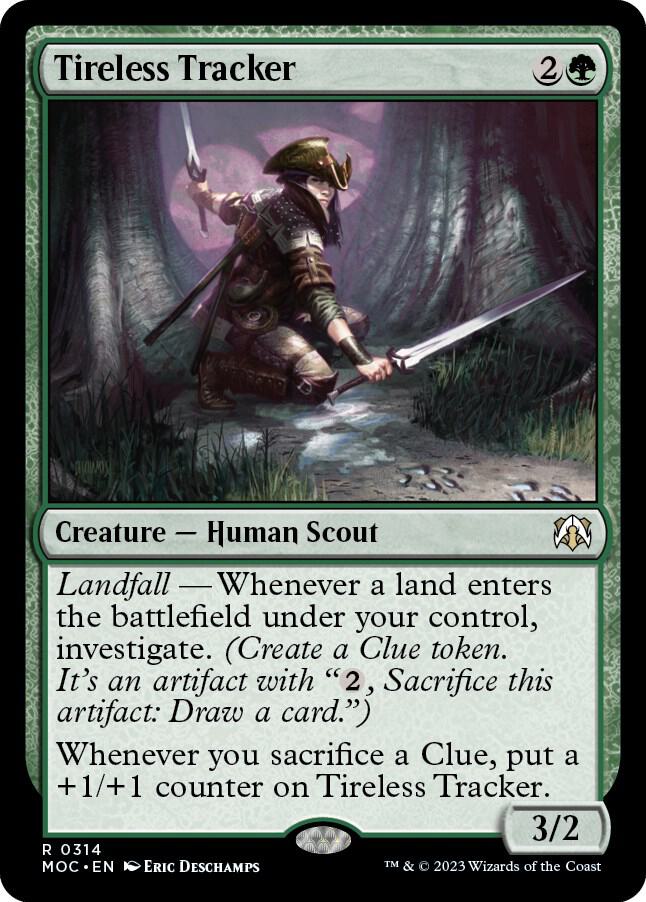 Tireless Tracker [Commander: March of the Machine] 314