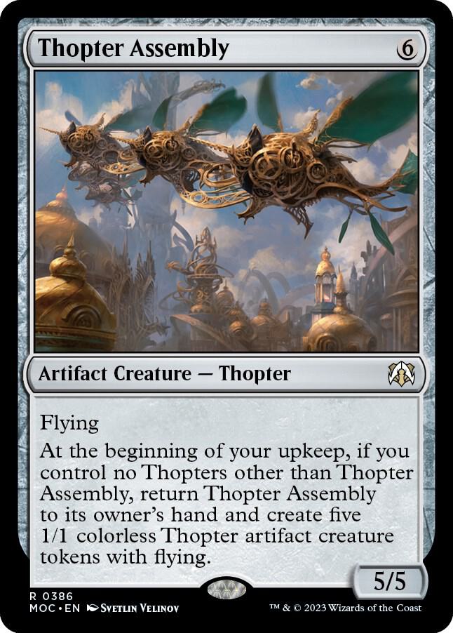 Thopter Assembly [Commander: March of the Machine] 386