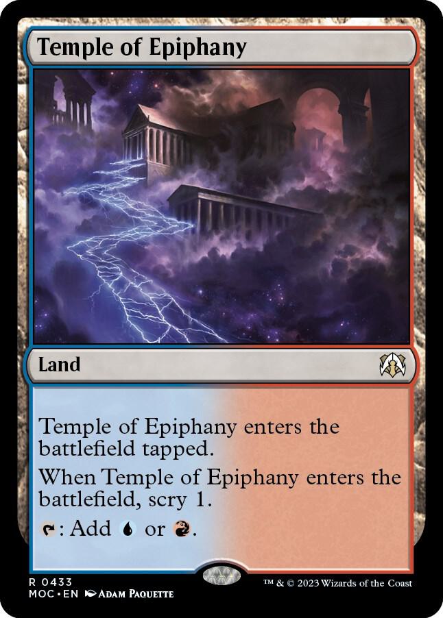 Temple of Epiphany [Commander: March of the Machine] 433