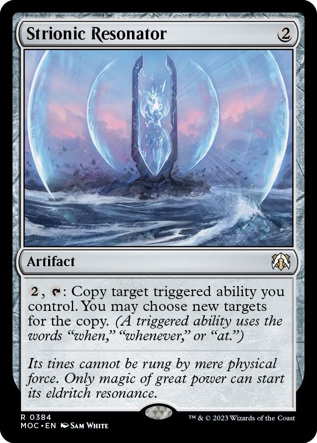 Strionic Resonator [Commander: March of the Machine] 384