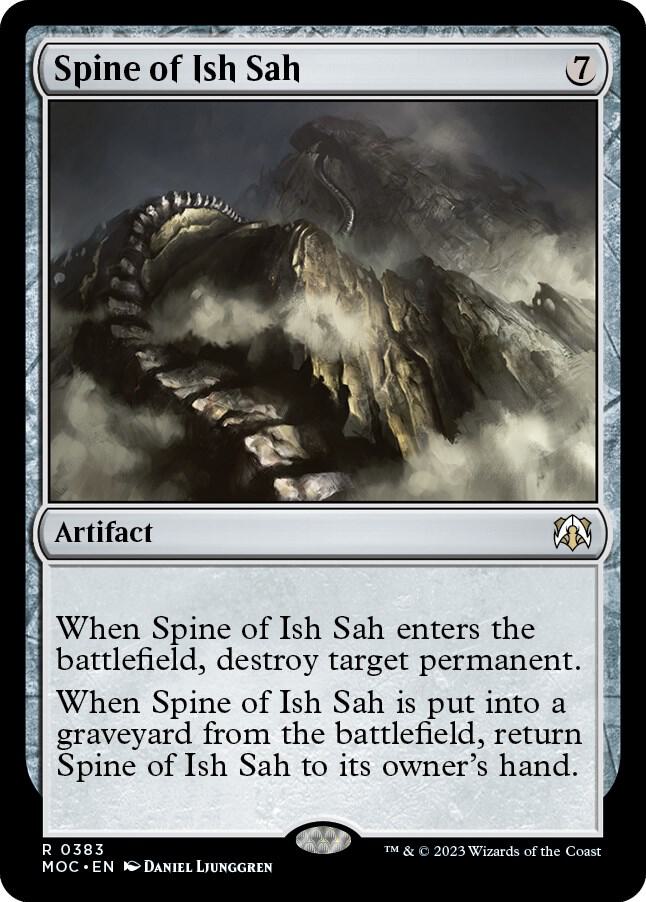 Spine of Ish Sah [Commander: March of the Machine] 383