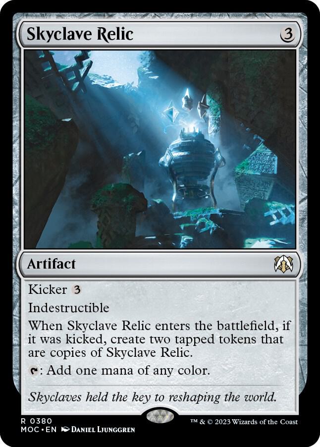 Skyclave Relic [Commander: March of the Machine] 380
