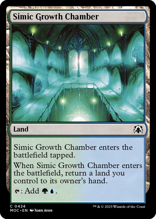 Simic Growth Chamber [Commander: March of the Machine] 424