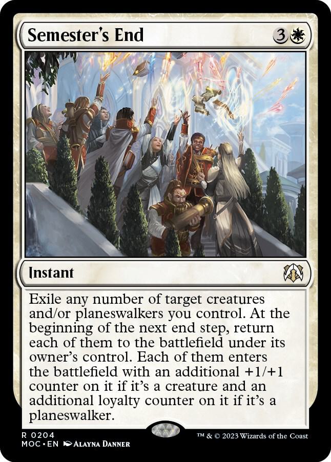Semester's End [Commander: March of the Machine] 204