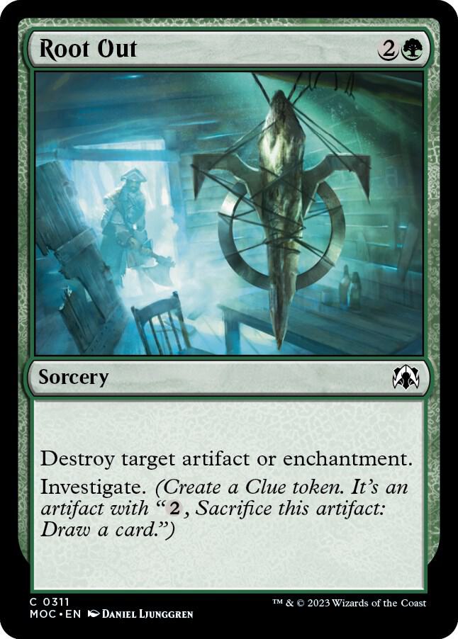 Root Out [Commander: March of the Machine] 311