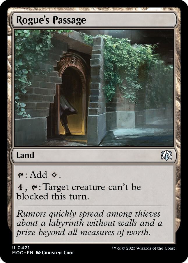 Rogue's Passage [Commander: March of the Machine] 421