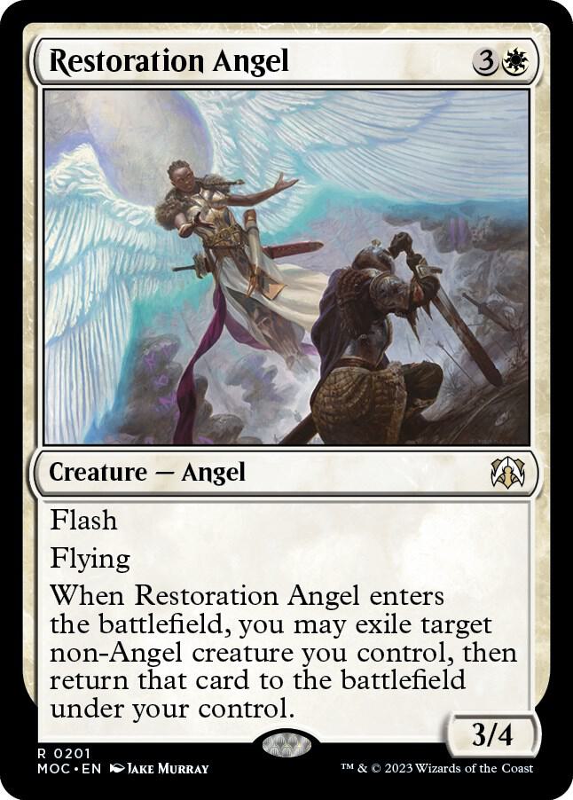 Restoration Angel [Commander: March of the Machine] 201