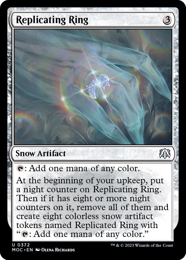 Replicating Ring [Commander: March of the Machine] 372