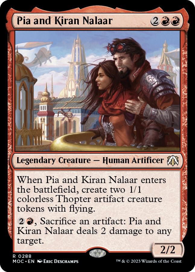 Pia and Kiran Nalaar [Commander: March of the Machine] 288