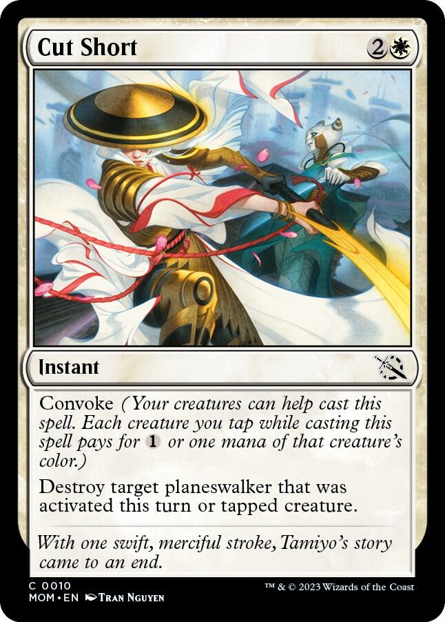 Cut Short [March of the Machine] 10