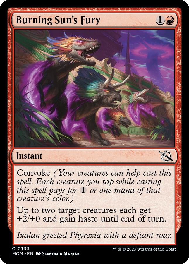 Burning Sun's Fury [March of the Machine] 133