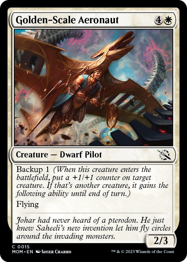 Golden-Scale Aeronaut [March of the Machine] 15