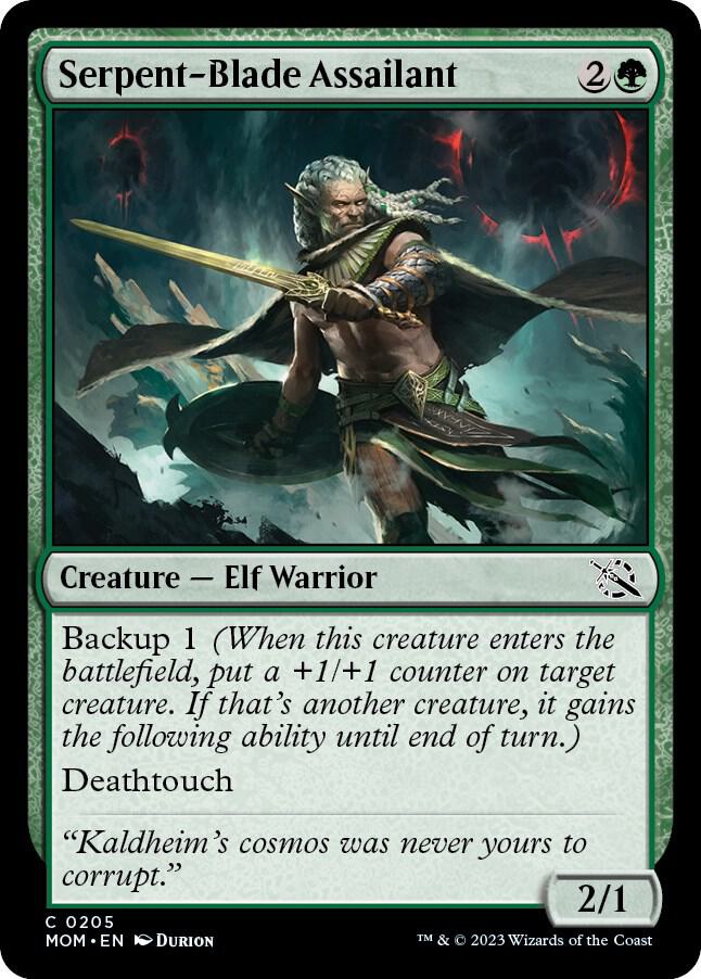 Serpent-Blade Assailant [March of the Machine] 205