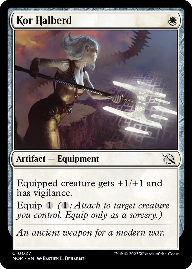 Kor Halberd [March of the Machine] 27