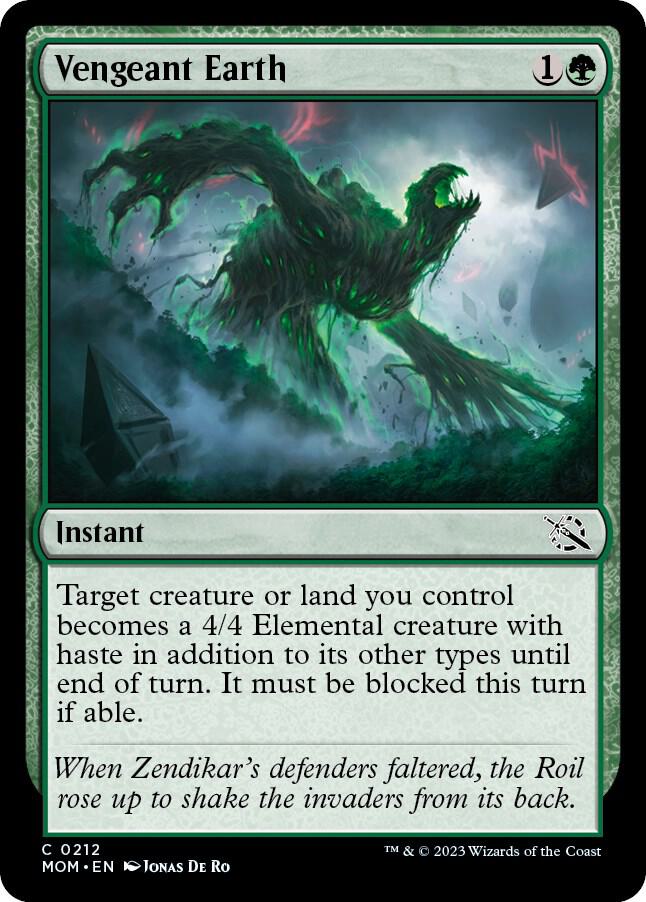 Vengeant Earth [March of the Machine] 212