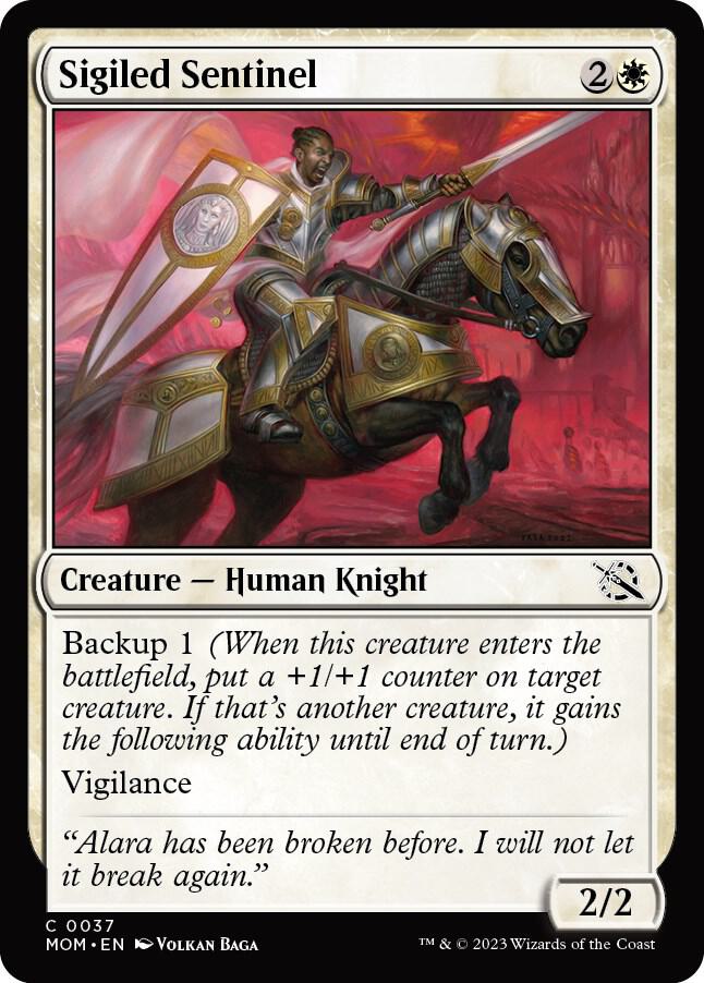 Sigiled Sentinel [March of the Machine] 37