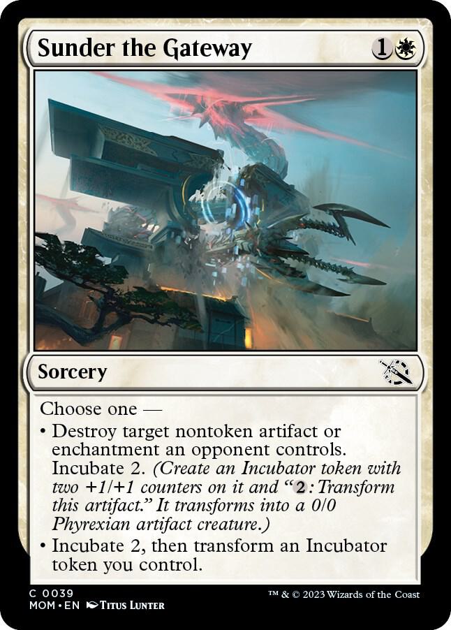 Sunder the Gateway [March of the Machine] 39
