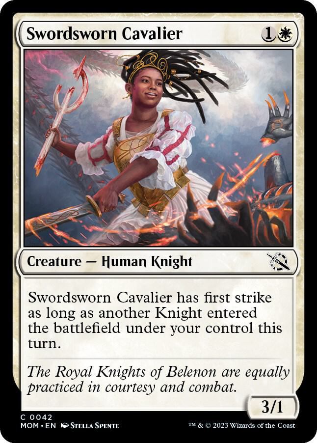 Swordsworn Cavalier [March of the Machine] 42