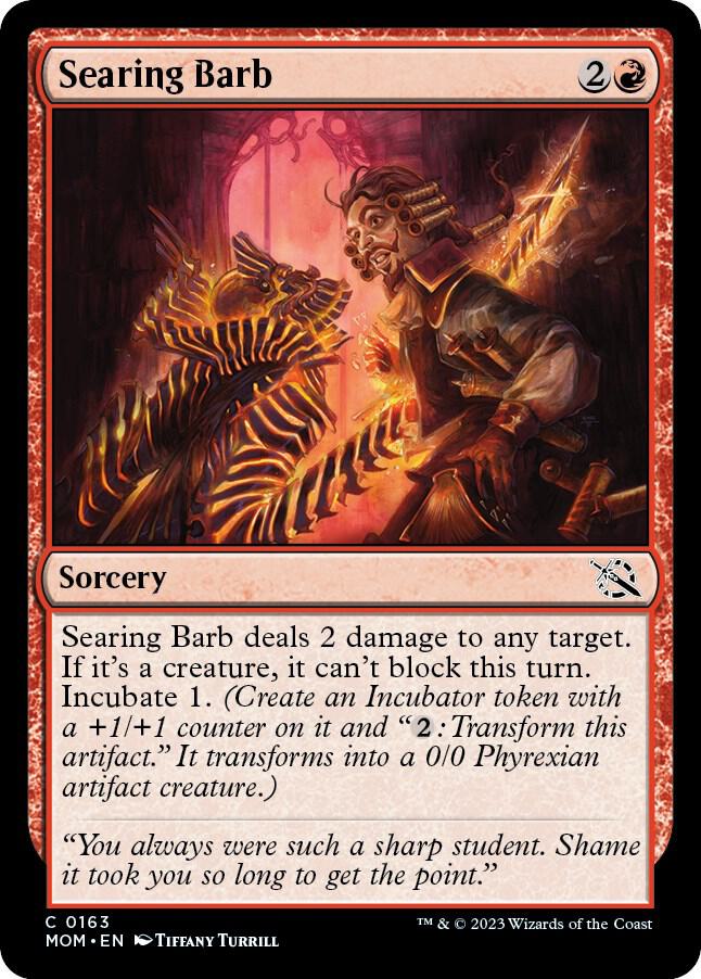 Searing Barb [March of the Machine] 163
