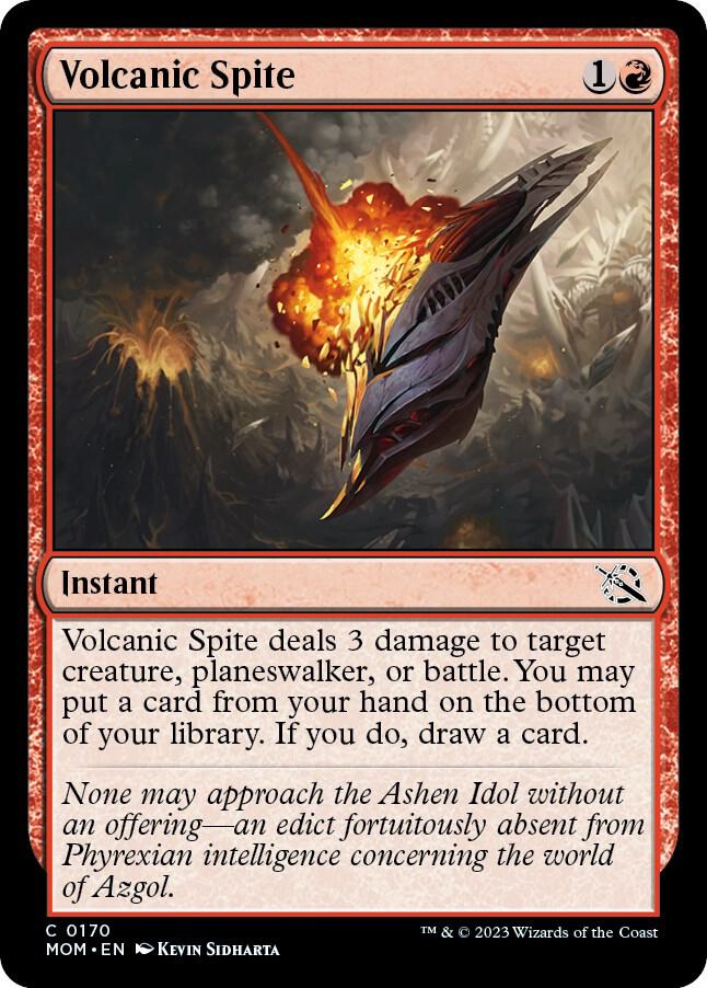 Volcanic Spite [March of the Machine] 170
