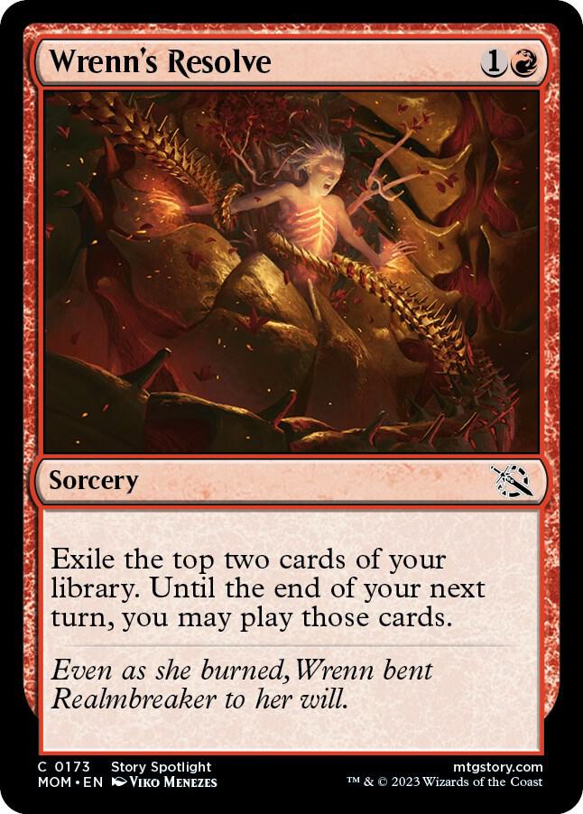 Wrenn's Resolve [March of the Machine] 173