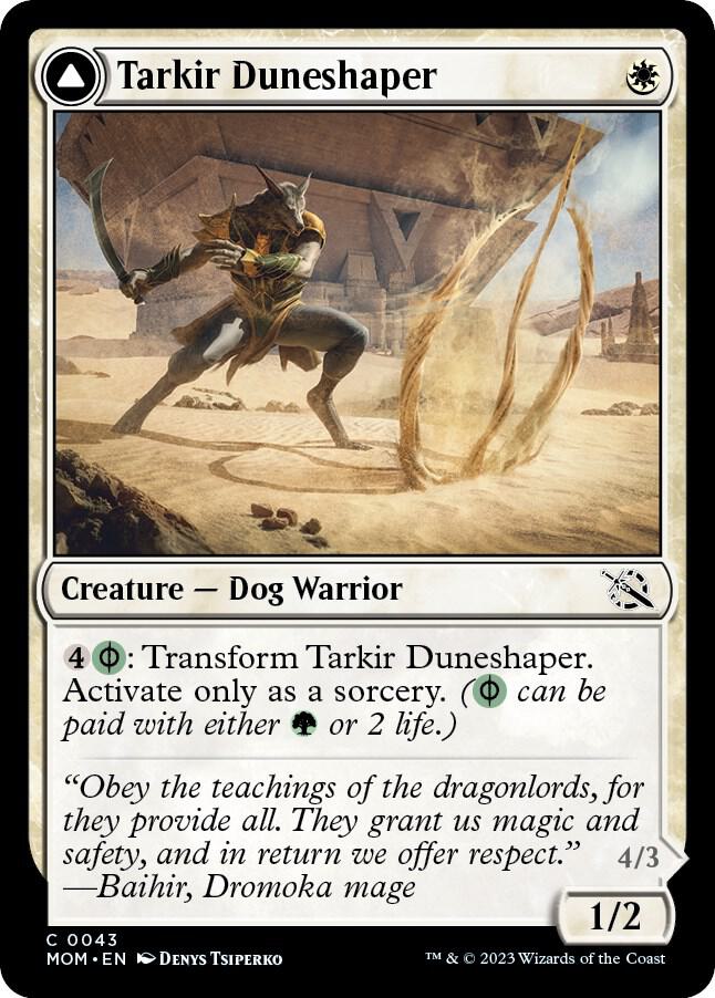 Tarkir Duneshaper [March of the Machine] 43