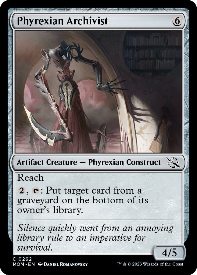 Phyrexian Archivist [March of the Machine] 262