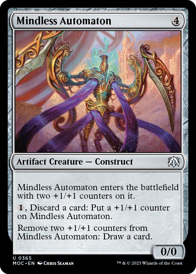 Mindless Automaton [Commander: March of the Machine] 365