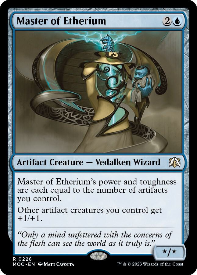 Master of Etherium [Commander: March of the Machine] 226