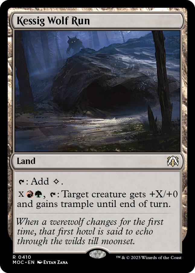 Kessig Wolf Run [Commander: March of the Machine] 410